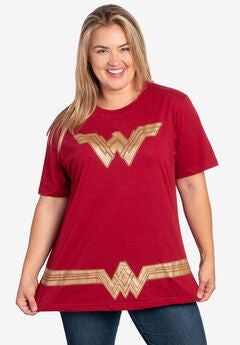 DC Comics Wonder Woman Logo & Belt T-Shirt