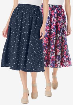 2-in-1 Reversible skirt