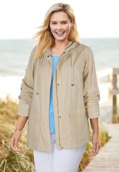 Lightweight Utility Hoodie Jacket