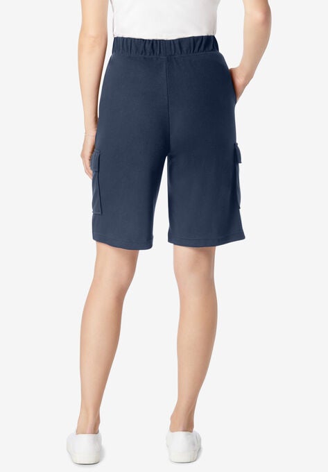 Pull-On Knit Cargo Short, , on-hover image number null
