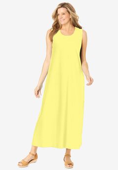 Sleeveless Scoopneck Dress