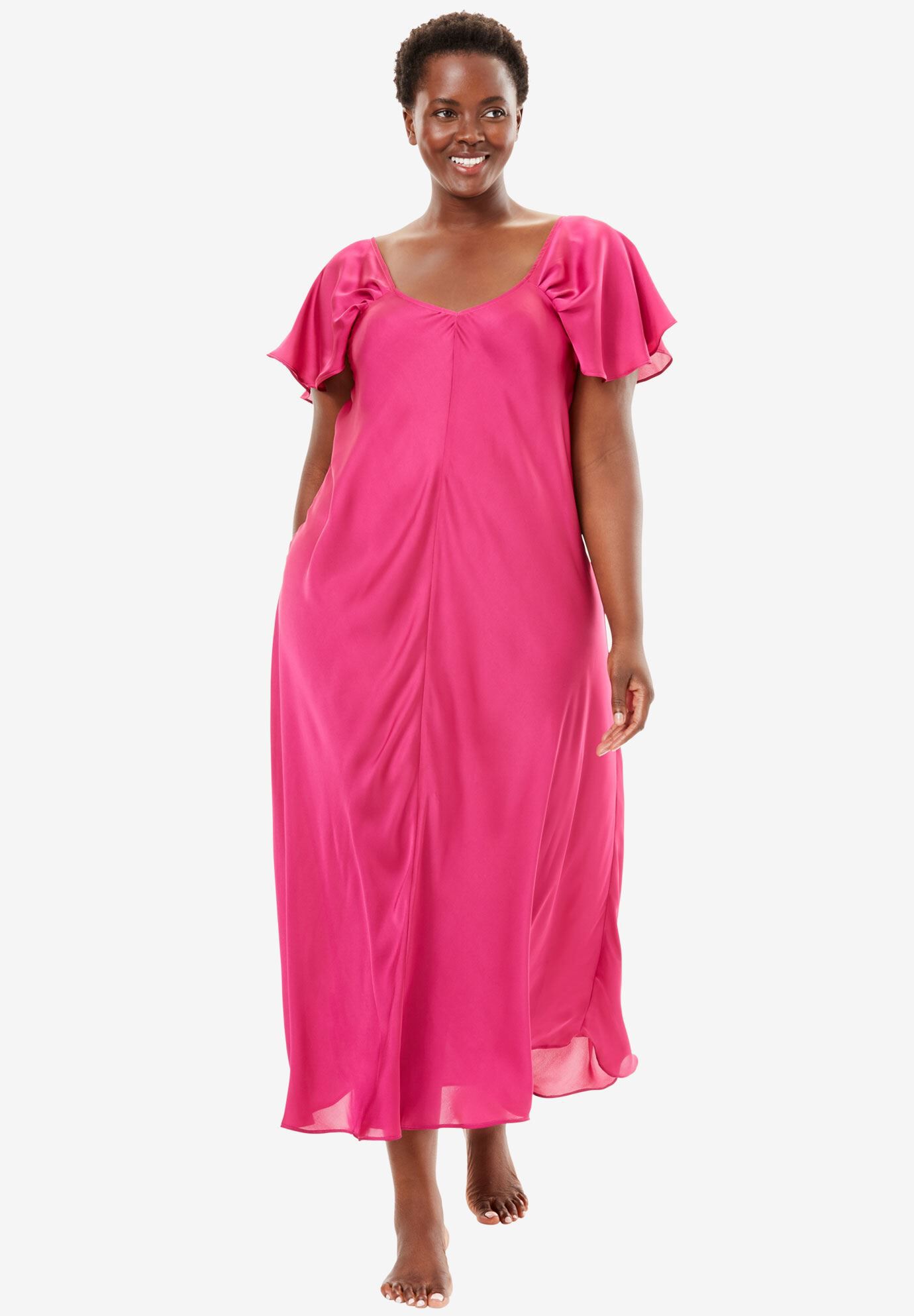 woman within long nightgowns