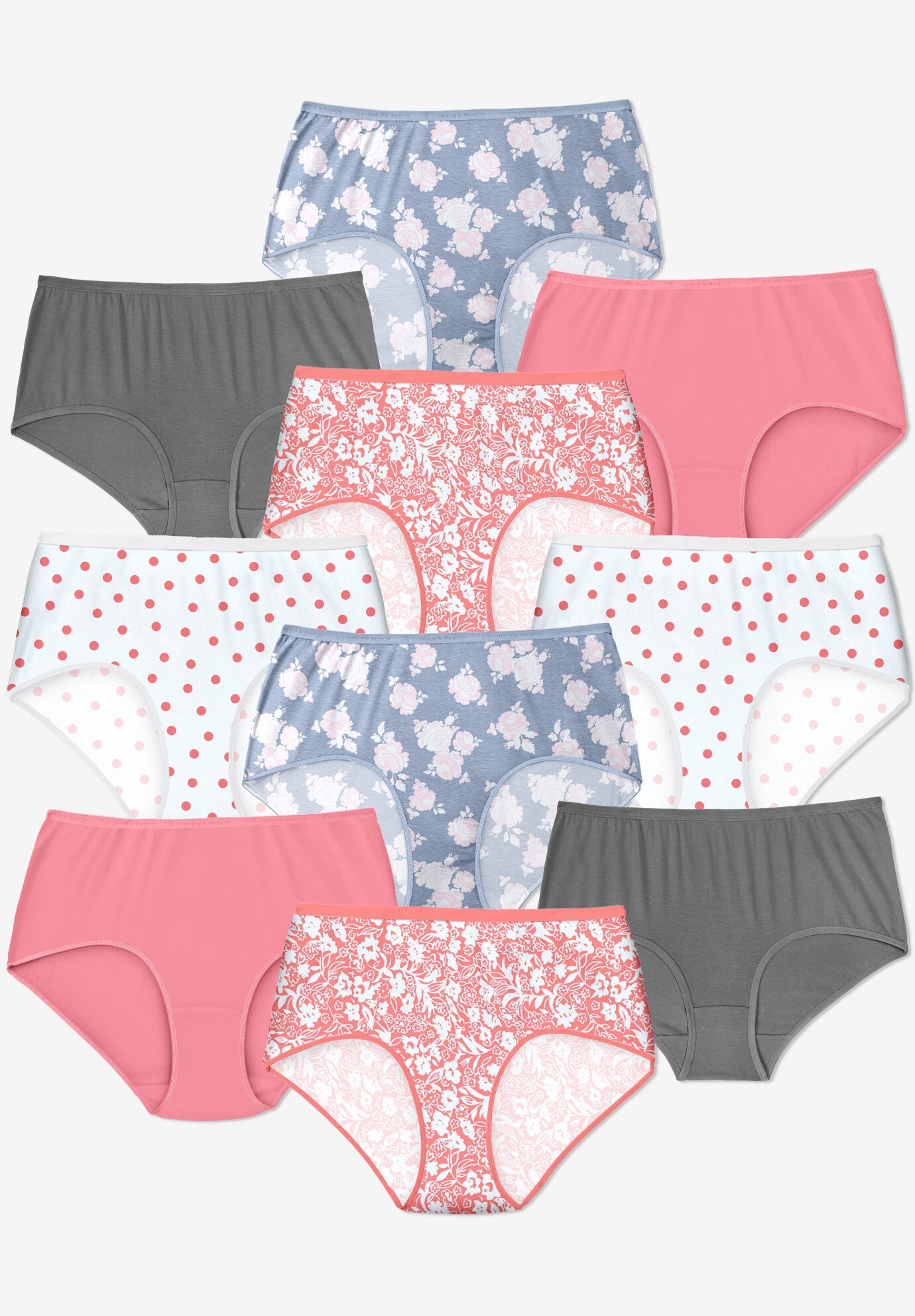 women's cotton briefs size 10