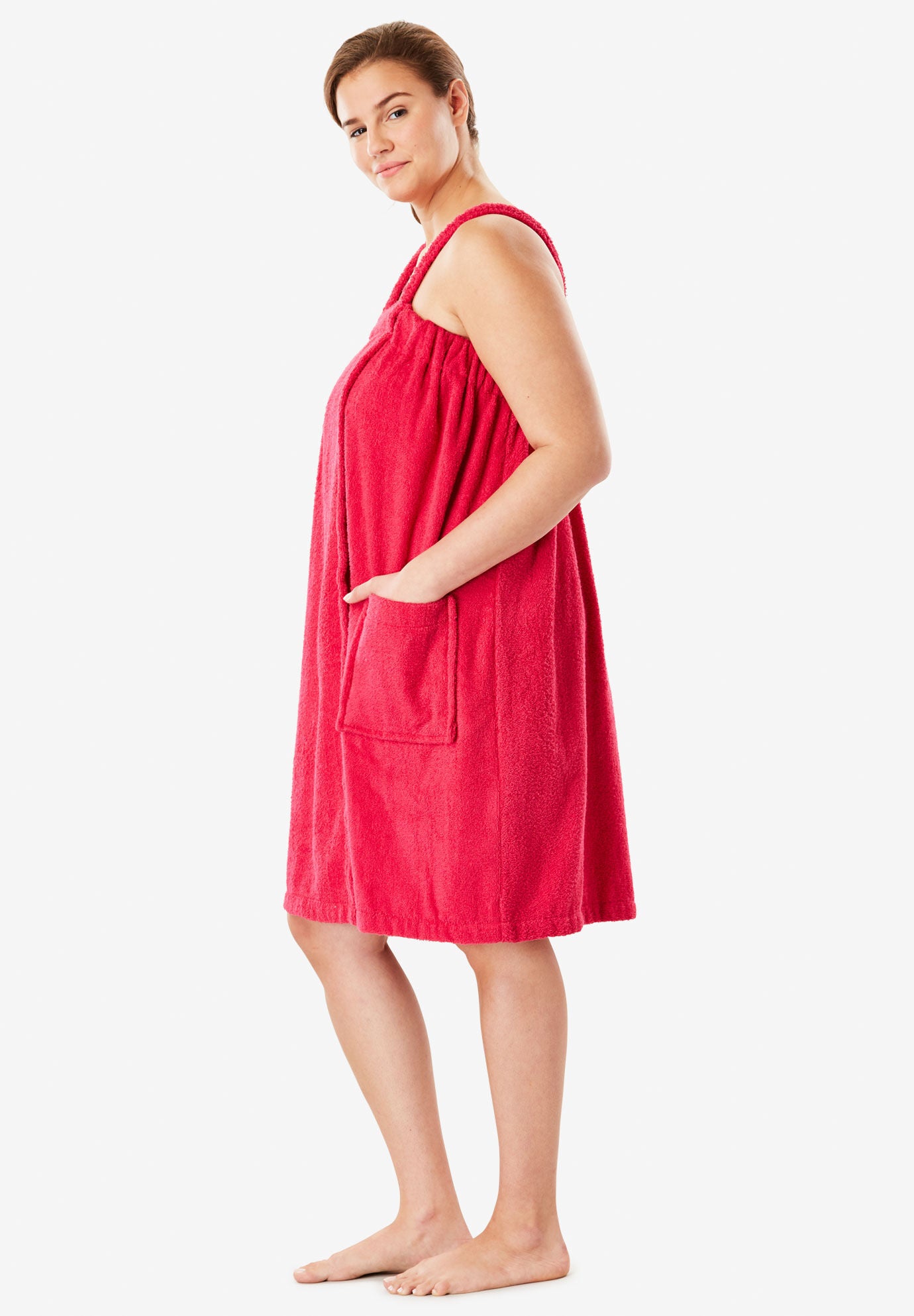 terry cloth bath wrap plus size