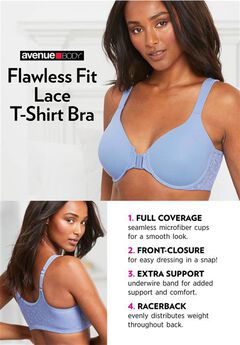 Avenue Body Lace T-Shirt Bra