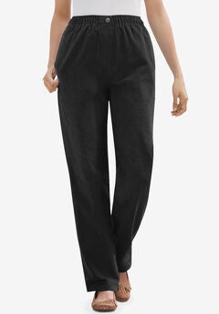 7-Day Corduroy Straight-Leg Pant