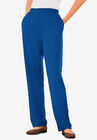 7-Day Knit Straight Leg Pant, DEEP COBALT, hi-res image number null