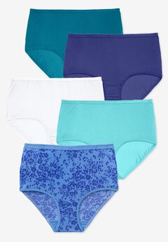 Full Coverage Nylon Brief 5-Pack