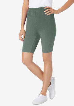 Stretch Cotton Bike Short