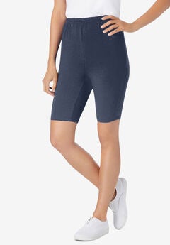 Stretch Cotton Bike Short