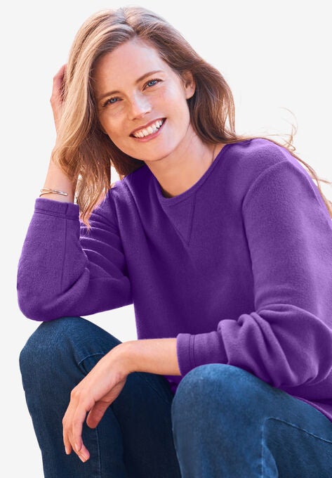 Sherpa Sweatshirt | Woman Within