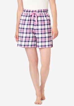 Flannel Pajama Short