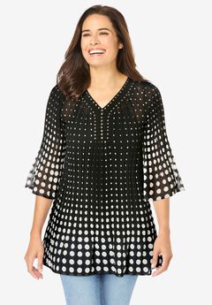 Plus Size Elegant Blouses