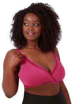 The Charlene Seamless Comfort Crossover with Mesh