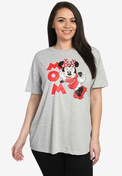 Disney Minnie Mouse Mom T-Shirt Short Sleeve