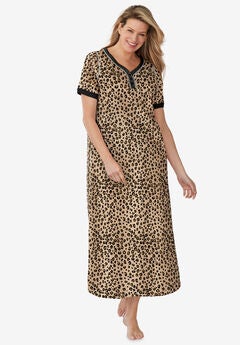 Long Henley Sleepshirt