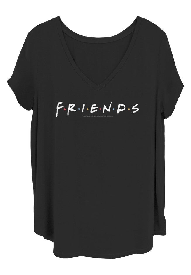 Friends Classic Logo, BLACK, hi-res image number null