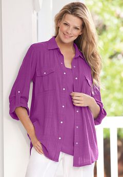 Cotton Gauze Bigshirt