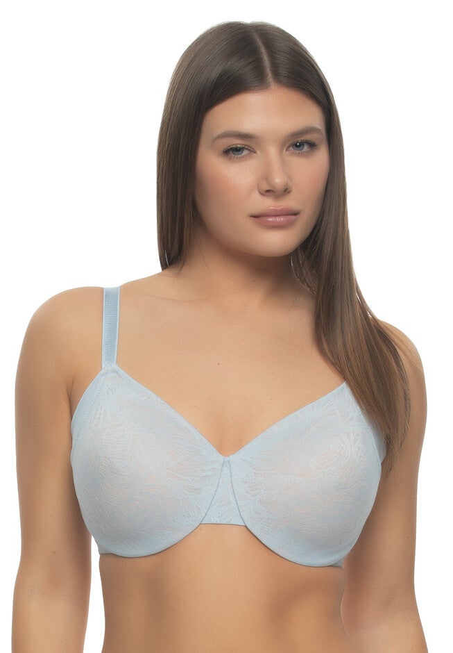 Jessamine Unlined Side Smoothing Minimizer Bra, SKYWAY, hi-res image number 0