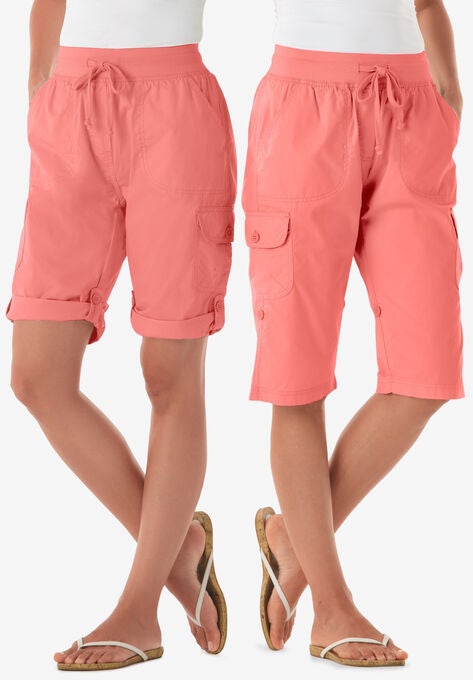 Convertible Length Cargo Short | Woman Within