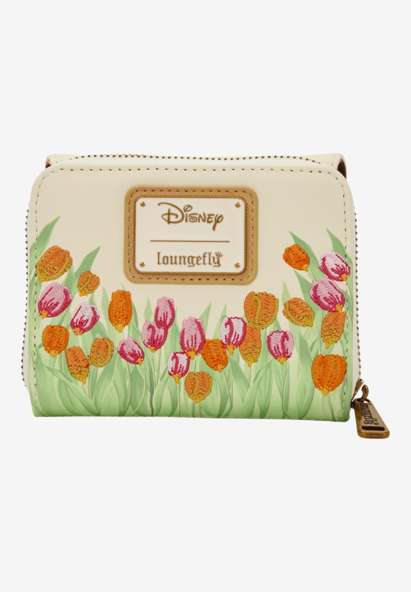 Loungefly Disney Lady and the Tramp Wallet Pastel Tulip Trifold , GREEN, on-hover image number 1