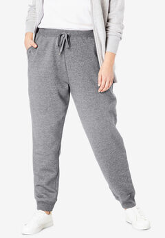 Plus Size Ribbed Pants