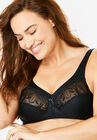 Magic Lift® Embroidered Wireless Bra, BLACK, hi-res image number null