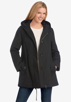 Sherpa-Lined Hooded Parka