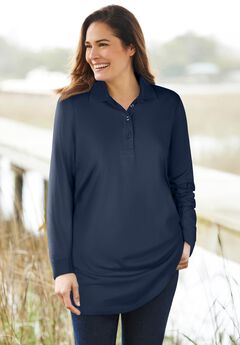 Long-Sleeve Polo Shirt