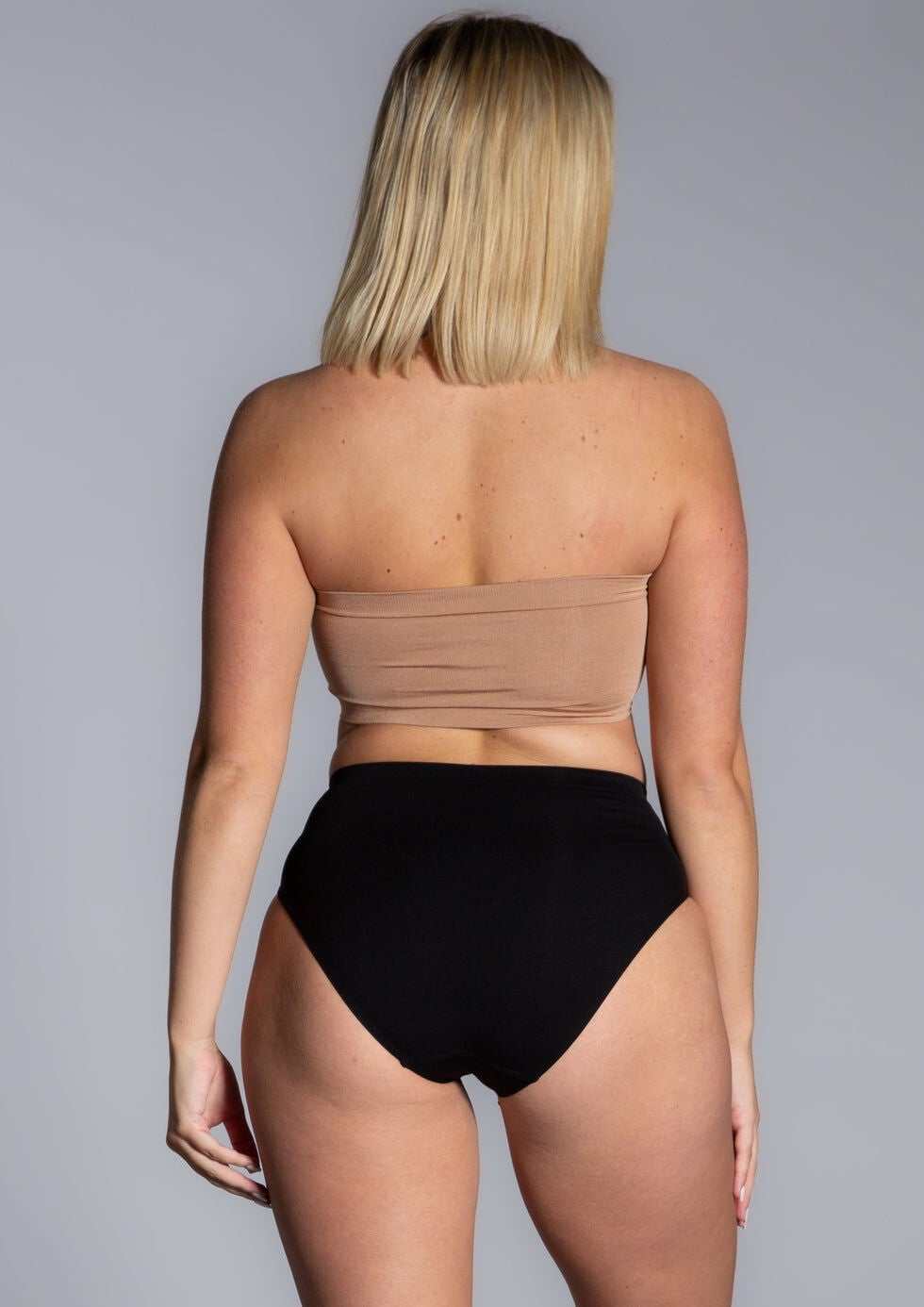 Angel Seamless Underwire Bandeau Bra, SIENNA, on-hover image number 1