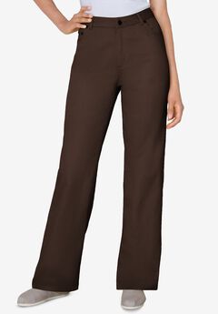 Perfect Relaxed All-Cotton Denim Five-Pocket Jeans