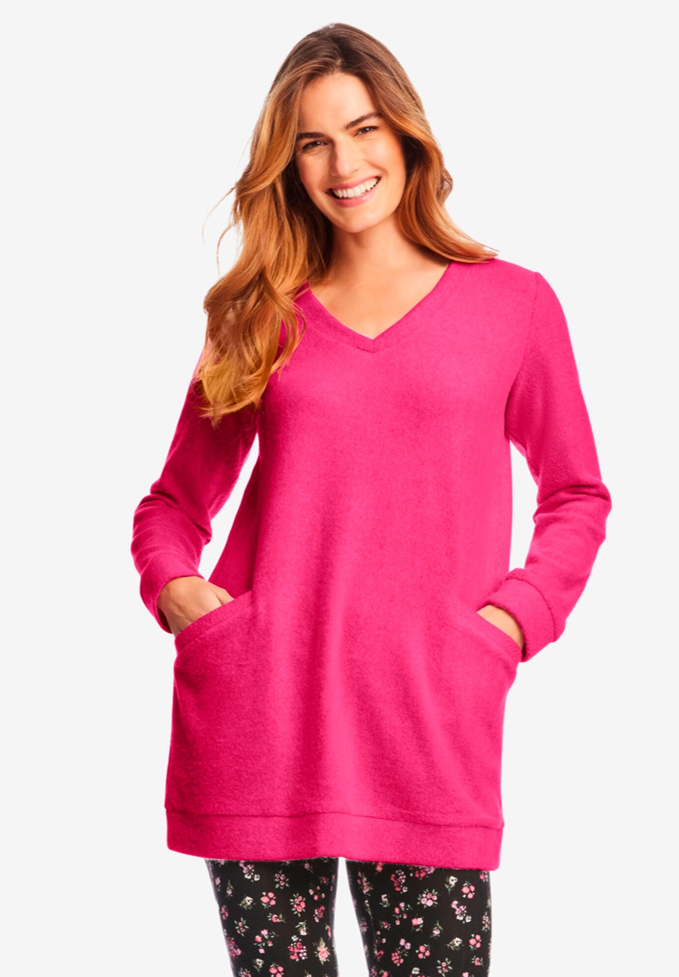 Woman within sherpa sweatshirt new arrivals