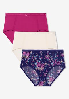 Full Coverage Microfiber Panty 3-Pack