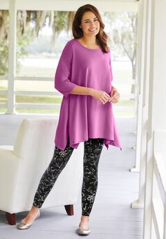 Plus Size Black Leggings