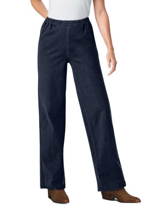 Wide Leg Fineline Jean, , alternate image number null