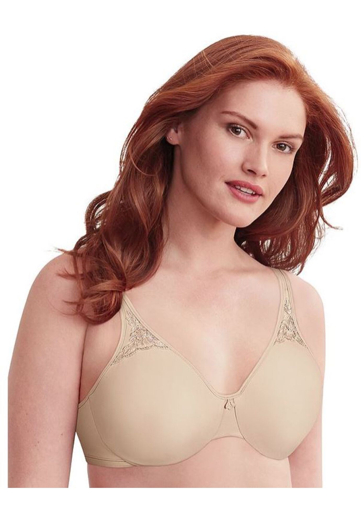 Passion For Comfort® Minimizer Underwire Bra DF3385, SOFT TAUPE, hi-res image number 0