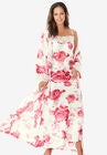 The Luxe Satin Long Peignoir Set, , hi-res image number null