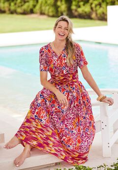Long Crinkle Cotton Lounger