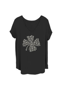 Trooper Clover V-Neck T-Shirt