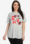 Disney Minnie Mouse Mom T-Shirt Short Sleeve, GRAY, hi-res image number null