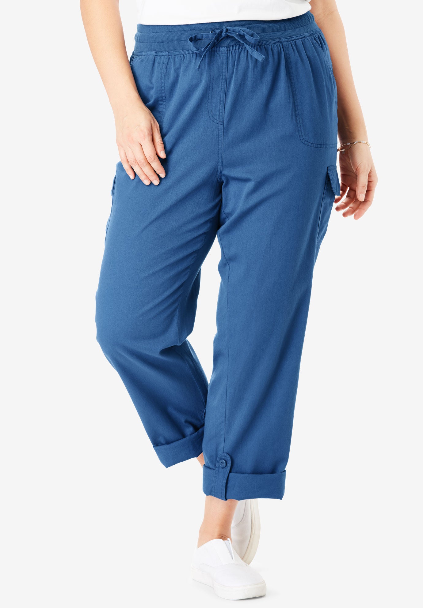 woman within cargo pants