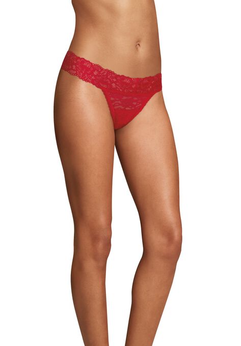 Sexy Must Haves Lace Thong , CAMERA RED Y, hi-res image number null