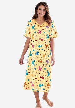 Plus Size Knit Nightgowns