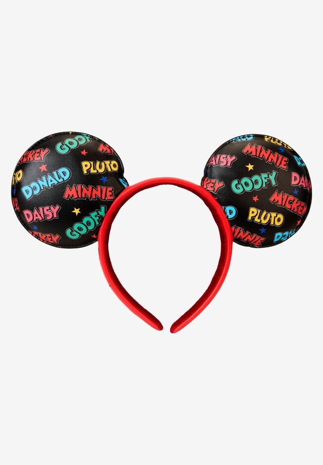 Loungefly x Disney Mickey And Friends Classic Mini Backpack & Ears Combo, RED, alternate image number null