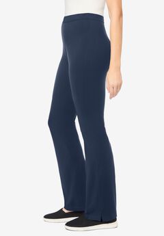 Stretch Cotton Bootcut Pant