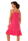 Sleeveless Knit Chemise Sleepshirt, , alternate image number null