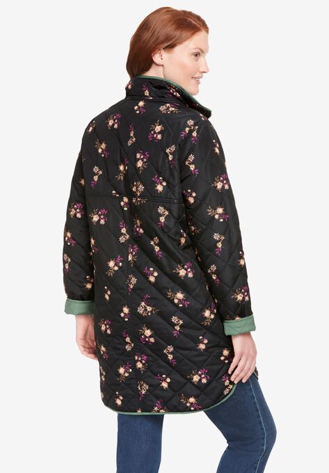 Reversible Quilted Barn Jacket, , on-hover image number null