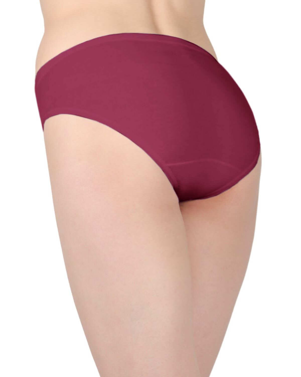Combed Cotton Basic Hipster Panties 3 Pack, ROSEBUD, alternate image number 4