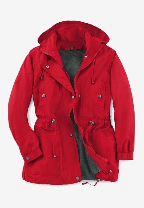 Fleece-Lined Taslon® Anorak Within