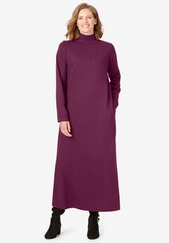 Mockneck Dress